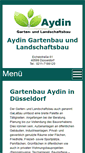 Mobile Screenshot of gartenbau-aydin.de